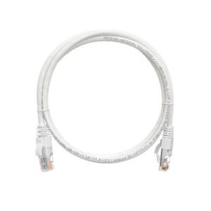 Патч-корд кат.5E U/UTP 4х2х24AWG patch CU LSZH нг(А)-HFLTx 5м бел. NIKOMAX NMC-PC4UD55B-050-C-WT