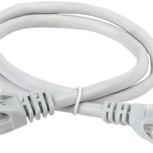 Патч-корд кат.5E UTP 1м сер. ITK PC01-C5EU-1M