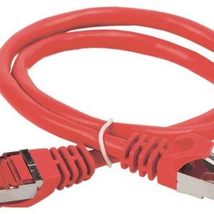 Патч-корд кат.5E FTP LSZH 1м красн. ITK PC04-C5EFL-1M