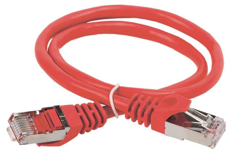Патч-корд кат.5E FTP LSZH 1м красн. ITK PC04-C5EFL-1M
